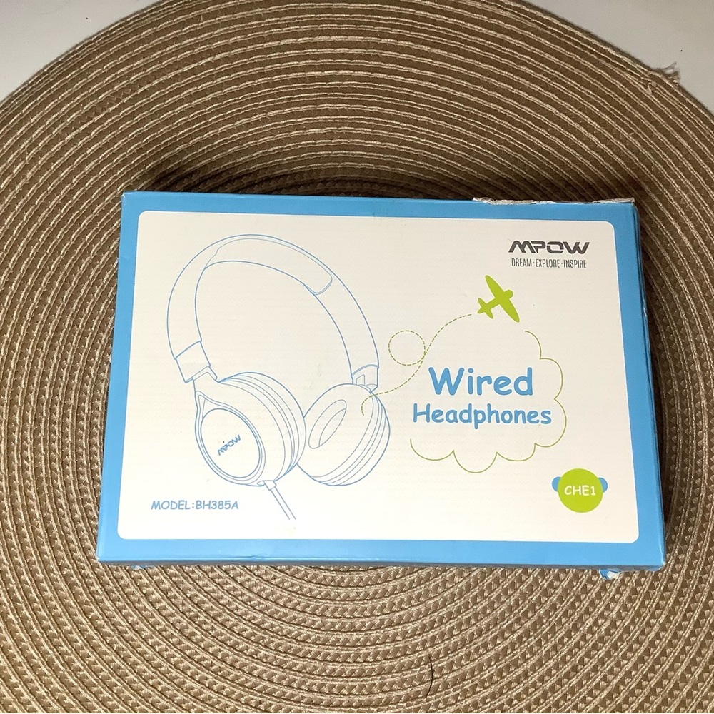 < NEW Mpow Wired Headset >